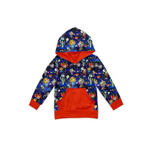 Load image into Gallery viewer, Baby Boys princess Halloween cartoon hooded shirts