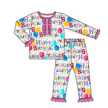 Load image into Gallery viewer, Baby Girls Birthday Party Pajamas Clothes Sets