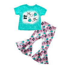 Load image into Gallery viewer, Baby Girls Halloween boo ghost bell pants sets