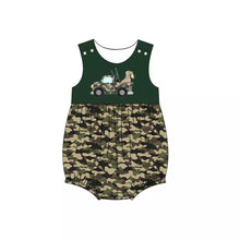 Load image into Gallery viewer, Baby Boys Summer Hunting Camo Rompers