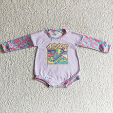 Load image into Gallery viewer, Baby girls sing long sleeve rompers
