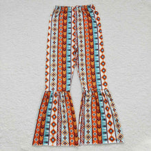 Load image into Gallery viewer, Adult Women Aztec Western Bell Pants