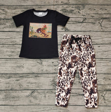 Load image into Gallery viewer, Baby Boys Cowboy Shirt Cowhide Western Pants Clothing Sets