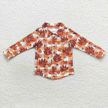 Load image into Gallery viewer, Baby Boys Turkey Long Sleeve Shirts Pullover Tops