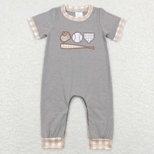 Load image into Gallery viewer, Baby Children Baseball Embroidery Cotton Sibling Clothing