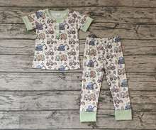 Load image into Gallery viewer, Baby Boys Short Sleeve Construction Tee Shirts Pants Pajamas Clothing Sets