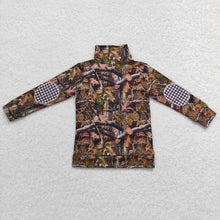 Load image into Gallery viewer, Baby Boys Camo Hunting Deer Zip Pullover Jackets Tops