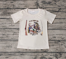 Load image into Gallery viewer, Baby Boys Duck Hunting White Top Tee Shirts