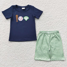 Load image into Gallery viewer, Baby Boys Baseball Summer Shorts Sets