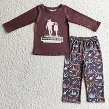 Load image into Gallery viewer, Baby Boys hunting fall pants sets
