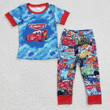 Load image into Gallery viewer, Baby Boys Cartoon Car Pants Clothes sets