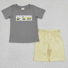 Load image into Gallery viewer, Baby Boys Construction Summer Shorts Clothes Sets