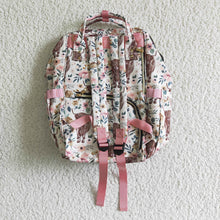 Load image into Gallery viewer, Adult western pink heifer cow back pack bags