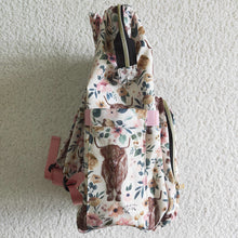 Load image into Gallery viewer, Adult western pink heifer cow back pack bags