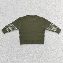 Load image into Gallery viewer, Baby Children Western Cow woolen sweaters