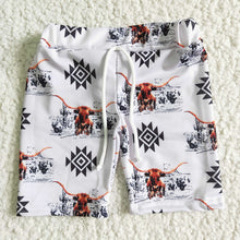 Load image into Gallery viewer, Baby boys western cow swimsuits trunk