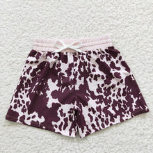 Load image into Gallery viewer, Baby Boys Cow Print Summer Trunk Swimsuits