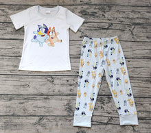 Load image into Gallery viewer, Baby Boys Dog Short Sleeve Shirt Pants Pajamas Outfits Clothing Sets