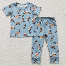 Load image into Gallery viewer, Baby Boys Duck Short Sleeve Shirt Pants Pajamas clothes sets
