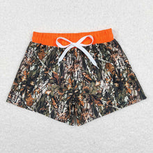 Load image into Gallery viewer, Baby Boys Camo Print Summer Trunks Swimsuits Swimwears