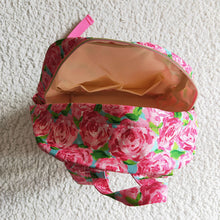 Load image into Gallery viewer, Hotpink flower rose back bags