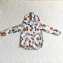 Load image into Gallery viewer, Baby kids Halloween hoodie ghost rompers