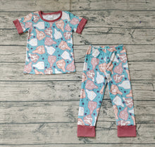 Load image into Gallery viewer, Baby Boys Western Cow Tags Top Pants Pajamas Clothes Sets