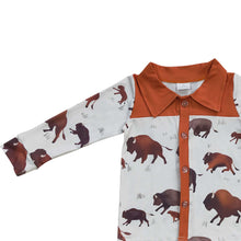 Load image into Gallery viewer, Baby Boys Western Cow Long Sleeve Shirts Tops