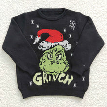 Load image into Gallery viewer, Baby Children Christmas Black Frog Woolen Sweaters