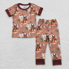 Load image into Gallery viewer, Baby Boys Wester Horse Sets Pajamas Sets