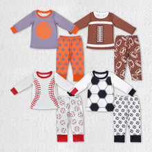 Load image into Gallery viewer, Baby Boys Balls Long Sleeve Top Pants Pajamas Jammies Clothes Sets