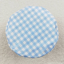 Load image into Gallery viewer, Baby Boys Easter Blue Checkered Bunny Basket Bags