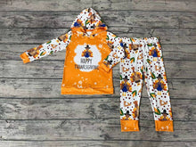 Load image into Gallery viewer, Baby Boys Thanksgiving Turkey Hoodie Top Pants Clothes Sets