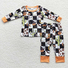 Load image into Gallery viewer, Baby Children Halloween Western Pajamas Clothes Sets