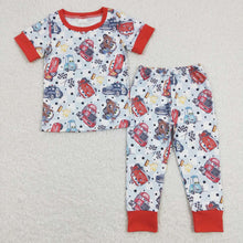 Load image into Gallery viewer, Baby Boys Racing Car Shirts Pants Pajamas Clothes Sets