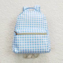 Load image into Gallery viewer, Baby Boys Children Blue Checkered Back Bags