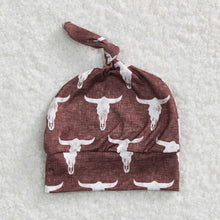 Load image into Gallery viewer, Baby Boys Cow Western Hats Pants Sets