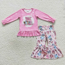 Load image into Gallery viewer, Baby Girls Birthday Dog Bell Pants Clothes Sets