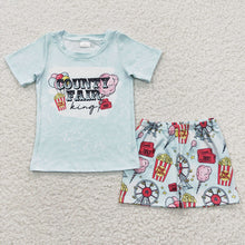 Load image into Gallery viewer, Baby Boys County Fair Summer shorts sets
