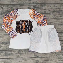 Load image into Gallery viewer, Adult women Halloween with shorts sets