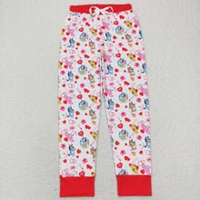 Load image into Gallery viewer, Adult Women Valentines Red Dogs Pants Pajamas