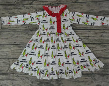 Load image into Gallery viewer, Baby girls Christmas cartoon gowns dresses