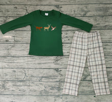Load image into Gallery viewer, Baby boys duck deer dog hunting pants clothes sets