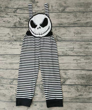Load image into Gallery viewer, Baby boys Halloween black stripe jumpsuits
