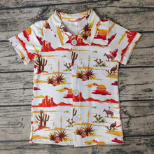 Load image into Gallery viewer, Baby Boys western button up shirts 6
