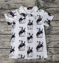 Load image into Gallery viewer, Baby Boys western button up shirts 1