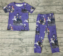Load image into Gallery viewer, Halloween boys short sleeve shirt pajamas legging sets