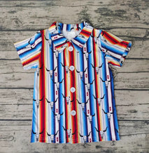 Load image into Gallery viewer, Baby Boys western button up shirts 3