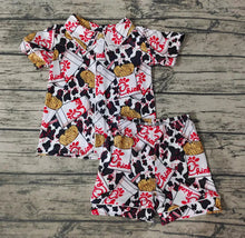 Load image into Gallery viewer, Baby girls chick summer cartoon pajamas