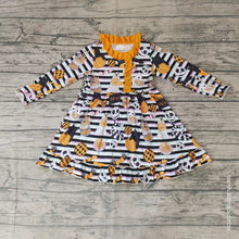Load image into Gallery viewer, Baby girls Halloween witches gowns dresses